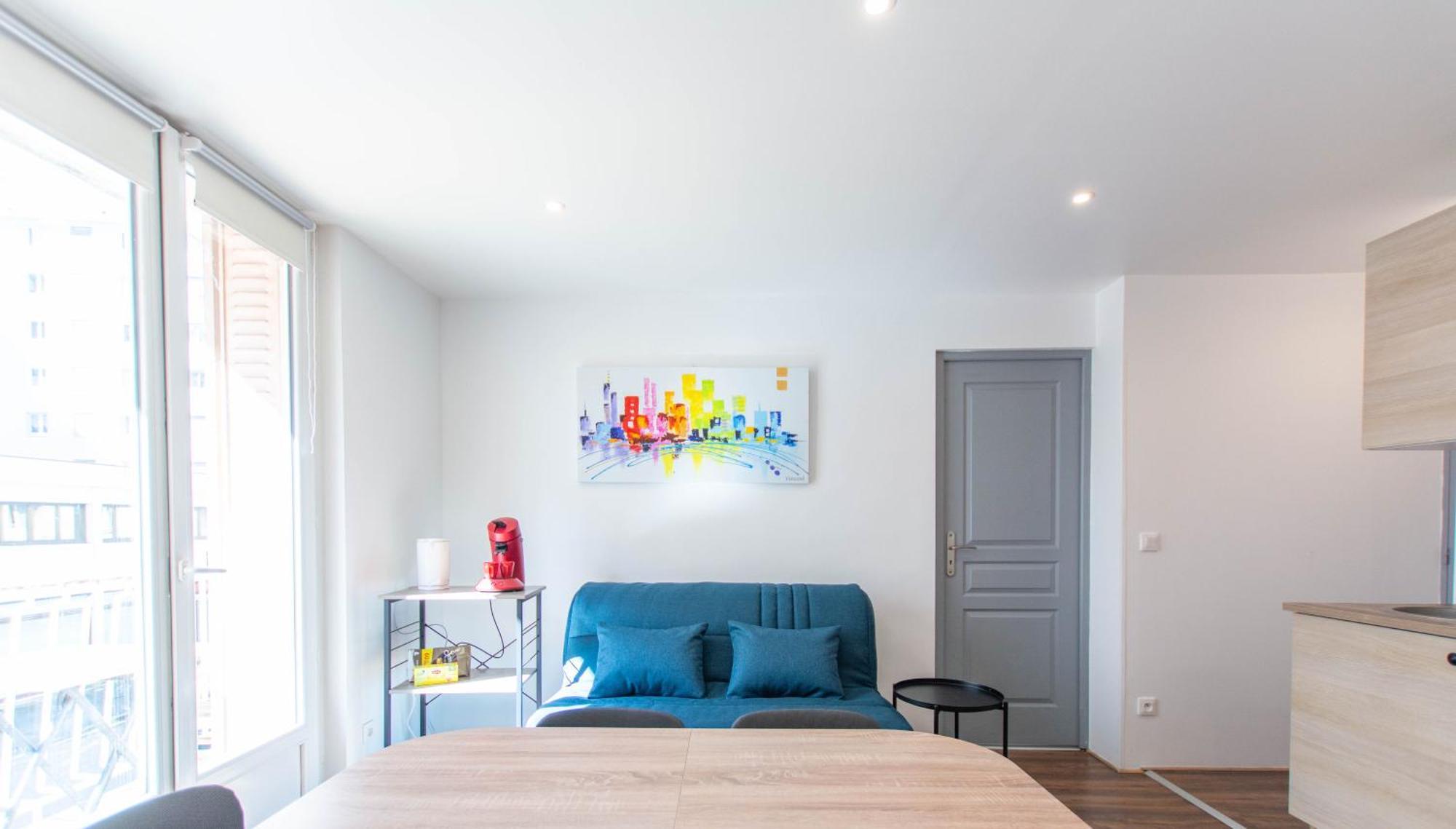 Appartement T3 Gare De Chambery Centre Ville Eksteriør billede